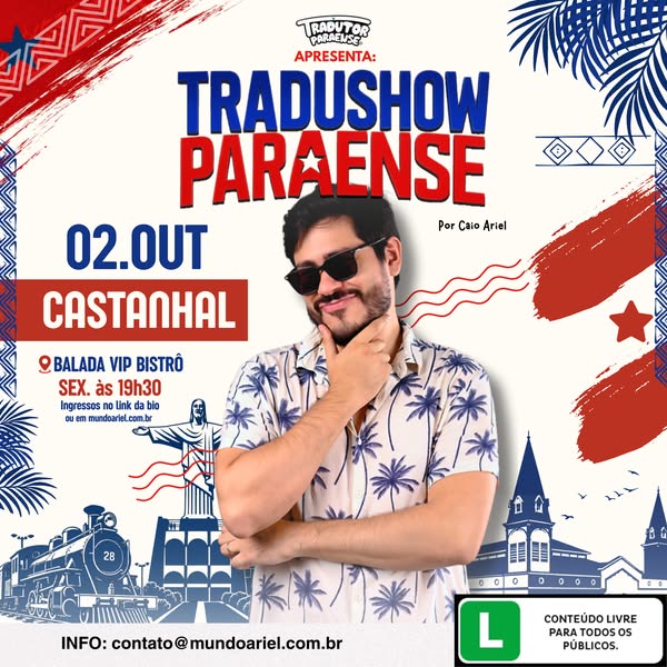 Caio Ariel - Tradutor Paraense ad