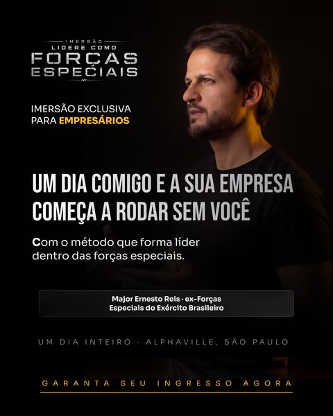 Pense como Forças Especiais ad