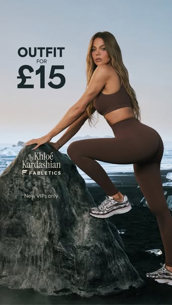 Khloé Kardashian ad