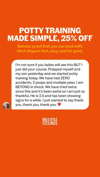 Big Little Feelings ad
