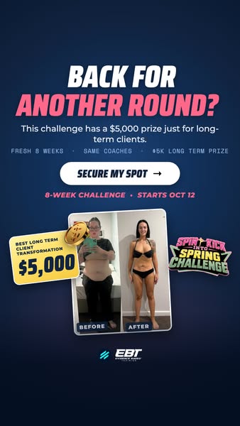 Evidence Based Training ad