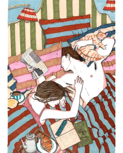 Ana Jarén Illustration ad