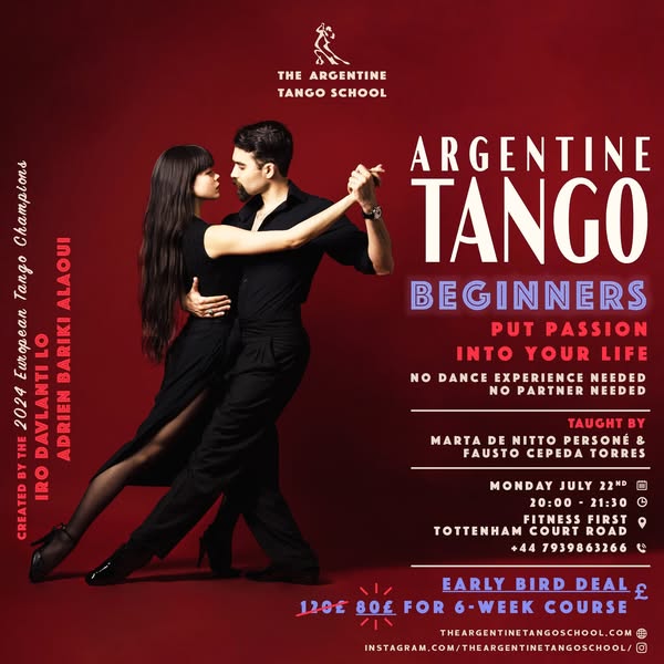 The Argentine Tango School ad