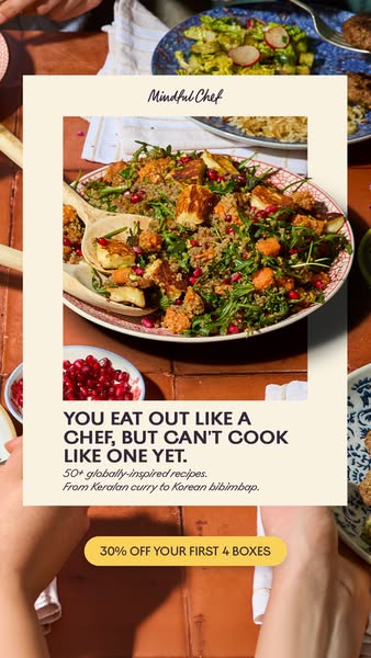 Mindful Chef ad