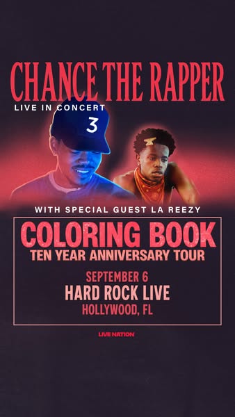 Chance The Rapper ad