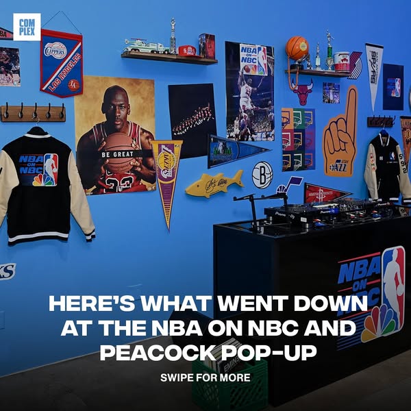 NBA on NBC and Peacock ad