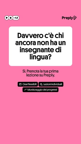 This image ad for Preply asks the question, "Is there really anyone who doesn't have a language teacher yet?&qu