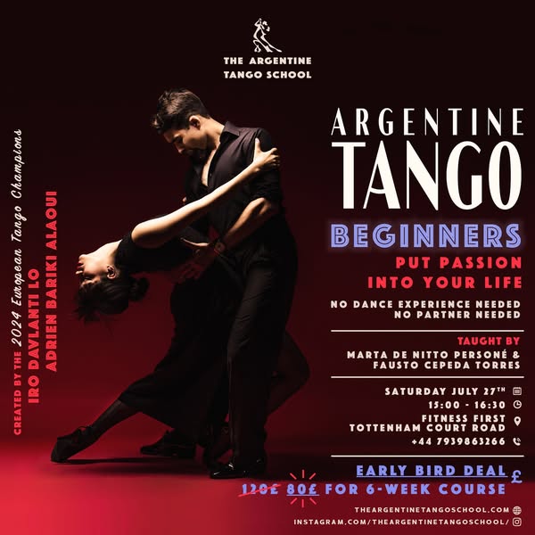 The Argentine Tango School ad