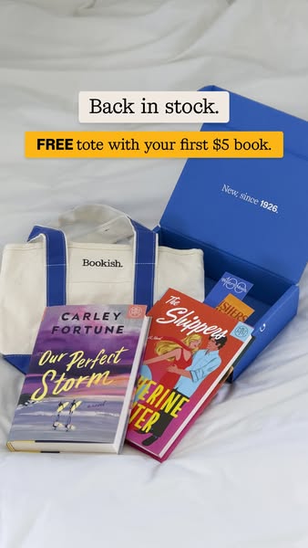 The ad showcases a subscription service that provides monthly book selections. It emphasizes the brand's history and