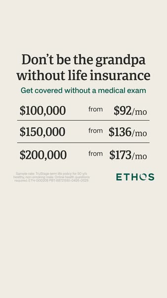 Ethos Life ad