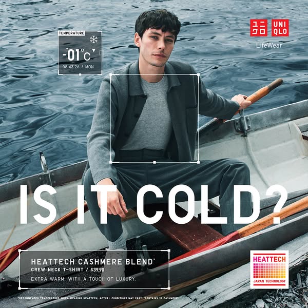 Uniqlo Australia ad