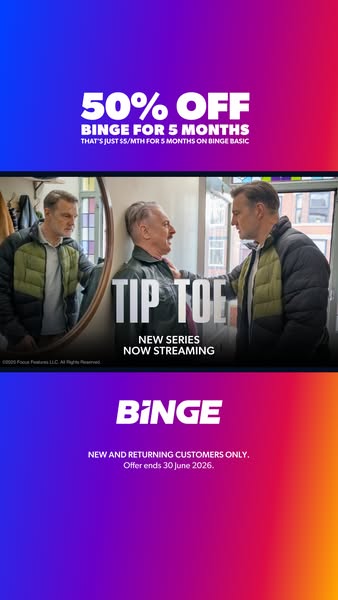 BINGE ad