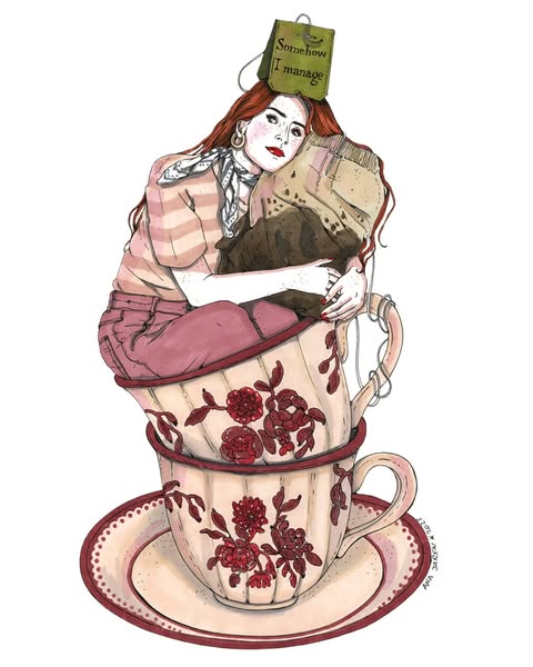 Ana Jarén Illustration ad