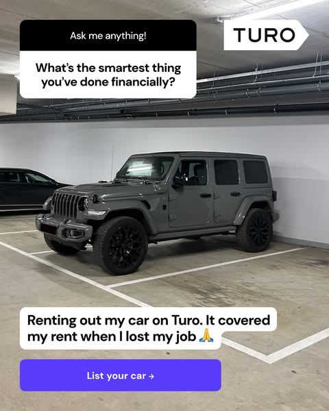 This ad asks users what the smartest thing they have done financially is and then showcases a user testimonial about how