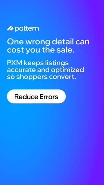 This ad for Pattern by Shopify highlights that one wrong detail can cost you a sale. The ad copy highlights how PXM keep