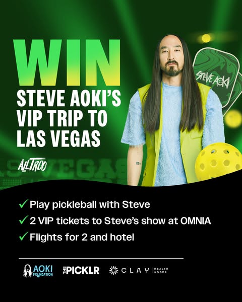 Steve Aoki ad
