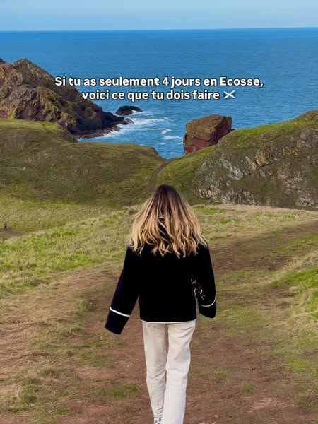 This ad is aimed at people who want to visit Scotland but don't have a lot of time. The ad shows a girl walking alon