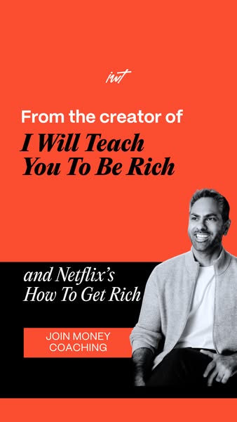 This ad promotes money coaching with the creator of "I Will Teach You To Be Rich" and Netflix's "How 