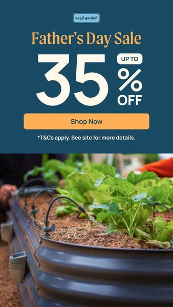Vego Garden ad