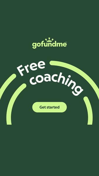 This ad promotes free coaching from GoFundMe.