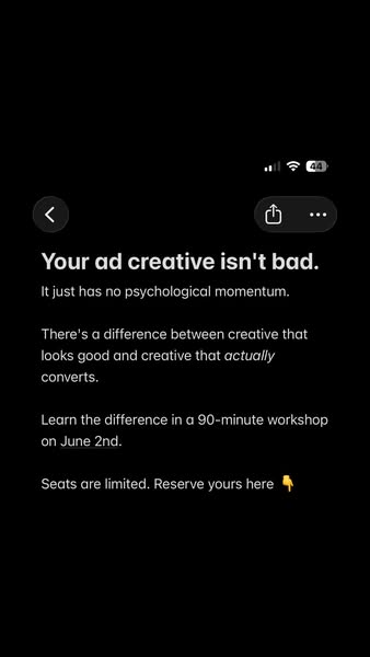 Psychology of Ads ad