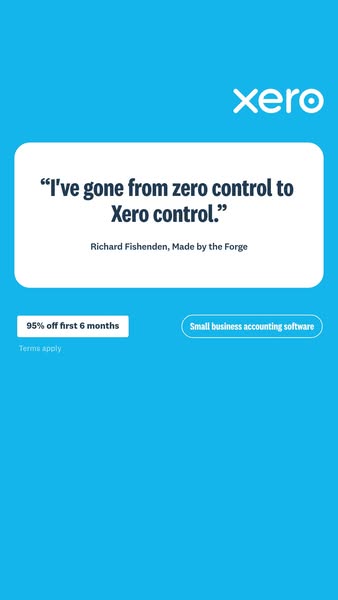 This ad uses a customer testimonial in order to build trust in the software and encourage a trial.