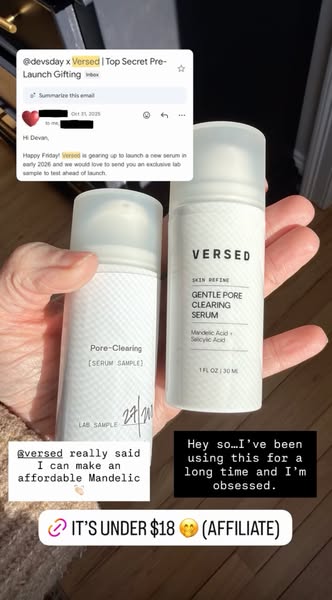 Versed Skin ad