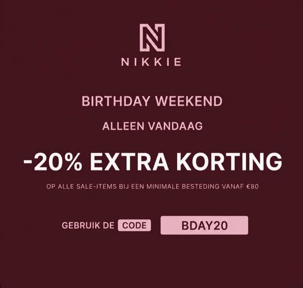 NIKKIE (Nikkie Plessen) ad