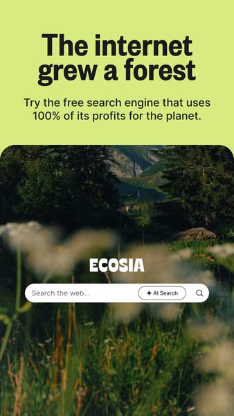 Ecosia ad