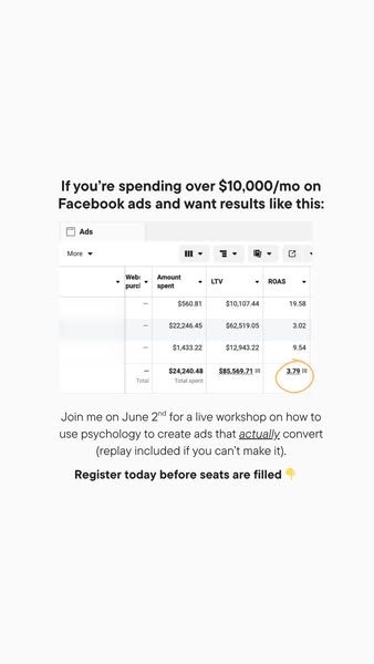 Psychology of Ads ad