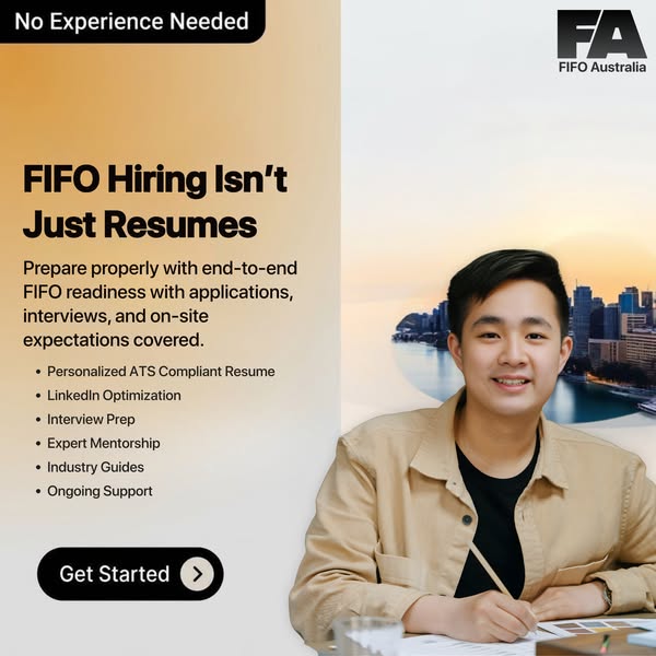 FIFO Australia ad