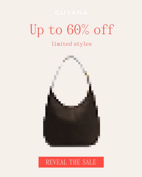 This is a still image ad that features a sale of up to 60% off select styles.