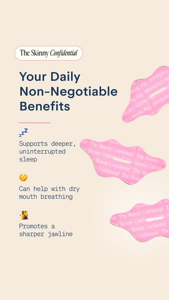 This ad promotes the brand The Skinny Confidential, specifically advertising the benefits of their product related to sl