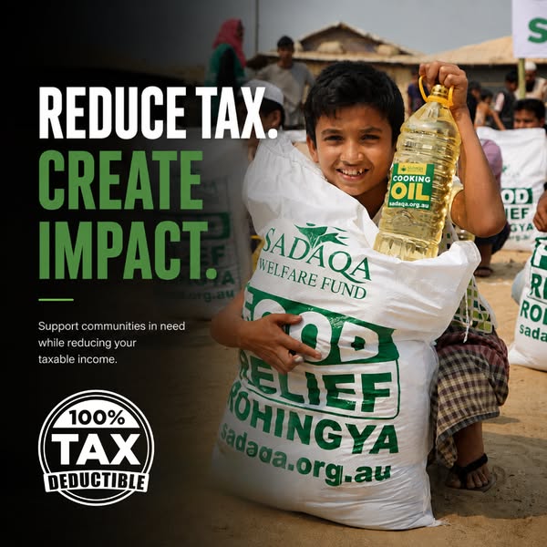Sadaqa Welfare Fund ad