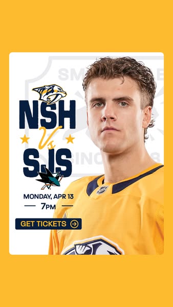 Nashville Predators ad