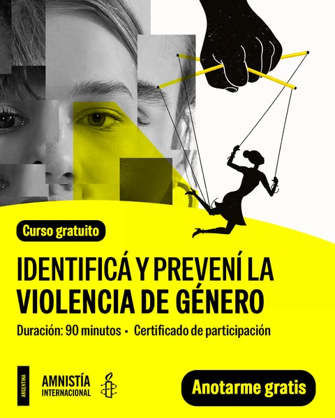 This is an ad to promote a free course to identify and prevent gender-based violence.
