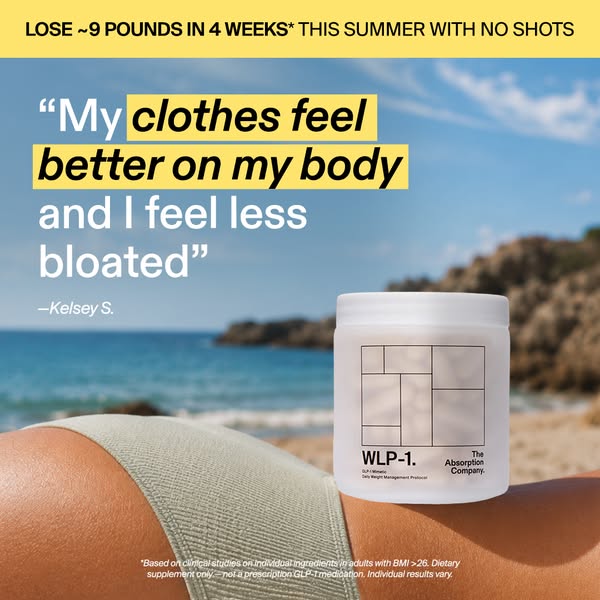 This image ad features a testimonial claiming that the product leads to weight loss in 4 weeks while also making the use