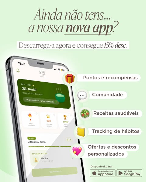 This ad promotes an app that assists users with tracking habits and providing personalized discounts. The ad features a 