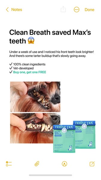 Native Pet ad