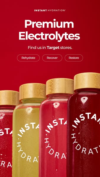 Instant Hydration ad