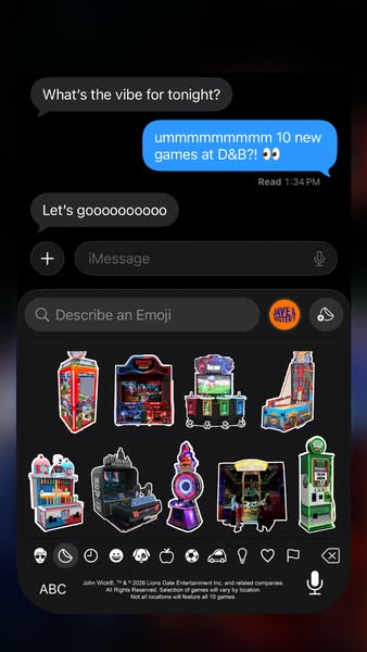 This ad uses an iMessage text conversation format to get the viewers attention. One user asks another what the vibe is f