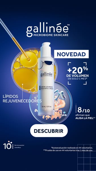 Gallinée Microbiome Skincare ad