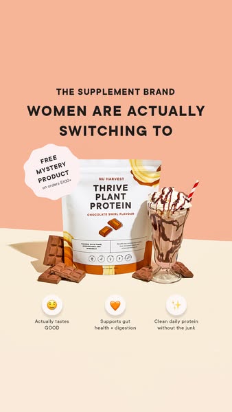 Nu Harvest Supplements ad