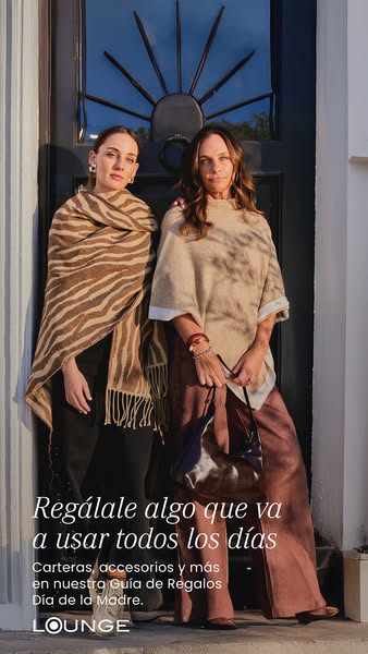This Meta image ad promotes Lounge brand accessories, particularly handbags and wallets, positioning them as ideal Mothe