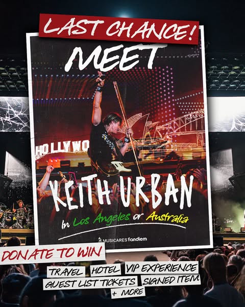 Keith Urban ad
