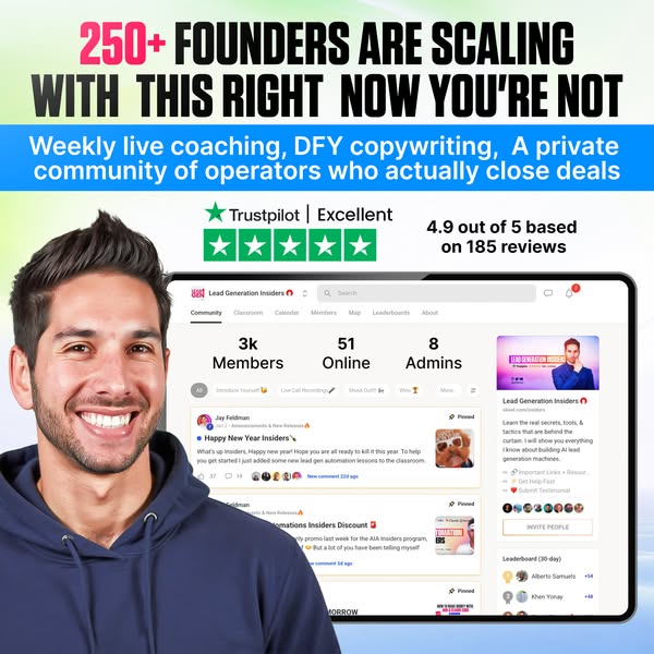 Jay Feldman (Lead Gen Jay) ad