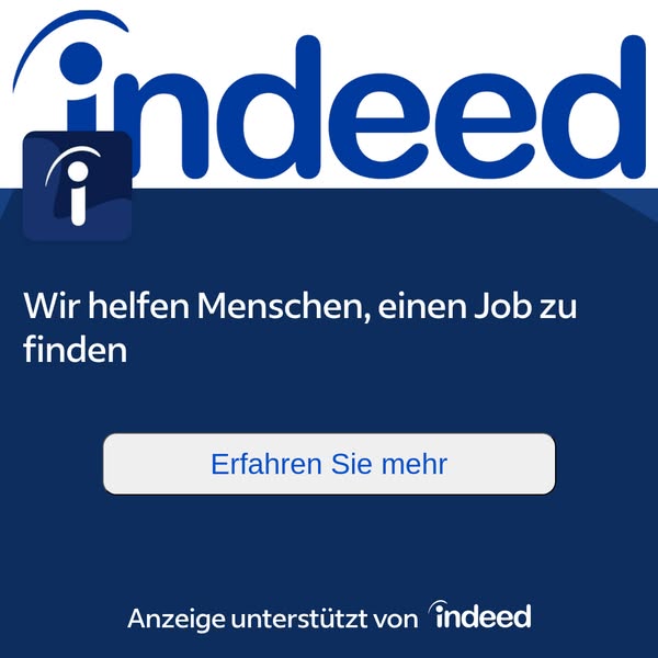 This ad for Indeed promotes its job search services. The ad features the Indeed logo and a message stating that they hel
