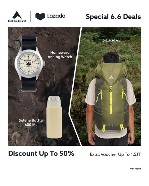 Eiger Adventure Official Store ad