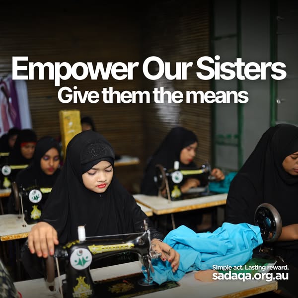 Sadaqa Welfare Fund ad