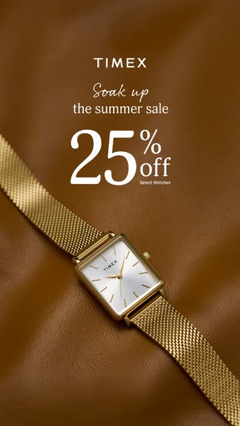 Timex ad